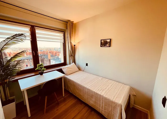 Pokoje Gliwice - Apartament I Komfortowe Noclegi בית אירוח